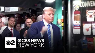 Trump criticizes DA Bragg during visit to NYC bodega