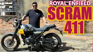 Royal Enfield Scram 411 Review e Test Ride