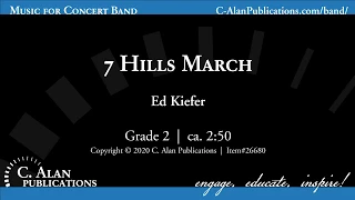 7 Hills March (Band Gr. 2) - Ed Kiefer