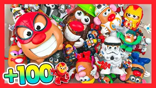 МЕГА ГИГАНТСКАЯ КОРОБКА ИЗ КОЛЛЕКЦИИ КАРТОФЕЛЯ НА 100 ЛИЦ MR POTATO HEAD