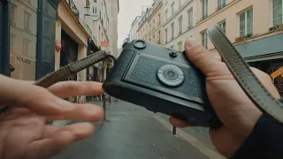 POV Paris Street Photography - Leica M6 // Test my new camera DJI Action 4