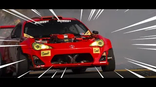 Donut Media Ferrari-Powered Toyota drifts a Portland Touge BUT EUROBEAT