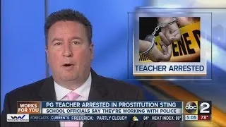 Prince George's County teacher charged in prostitution sting