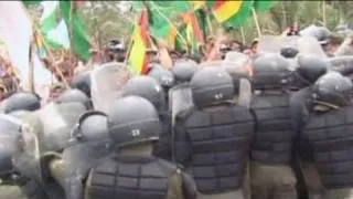 Eskalation bei Protestmarsch durch Bolivien