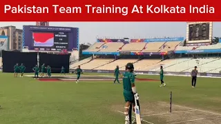 Pakistan Cricket Team Training at Kolkata | World Cup 2023 | Babar Azam