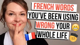 French Words Used INCORRECTLY In English (Misused French words and phrases in English!) 😬😅