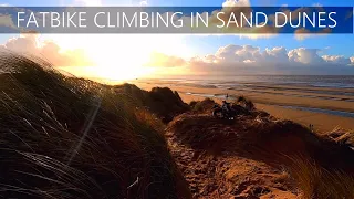 Climbing my BBSHD Fatbike to its limit in massive sand dunes.