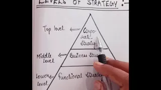 Levels of Strategy | Strategic Management | BBA and MBA level