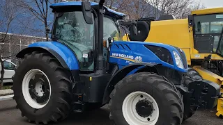 Yangi yilga, New Holland T7.260 traktor obzori