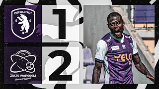 K. BEERSCHOT V.A. 1-2 ZULTE WAREGEM | EXTENDED HIGHLIGHTS | VOSSEN AND GANO SCORE AGAINST BEERSCHOT