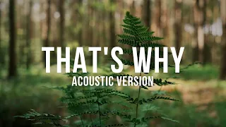 Troy Cartwright - That's Why (Acoustic Version)
