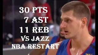 Nikola Jokic 30 Pts 7 Ast Utah Jazz vs Denver Nuggets HIGHLIGHTS