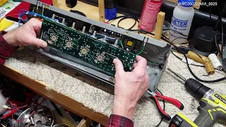 E03 Vox AC15 Fun 1 of 2; Soldering, cleaning, using an oscilloscope and dummy load