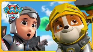 Rubble Helps the Rescue Knights +MORE | Paw Patrol | Cartoons for Kids
