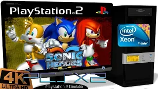 PCSX2 1.5.0 [PS2] - Sonic Heroes [4K-Gameplay] Settings. OpenGL #1