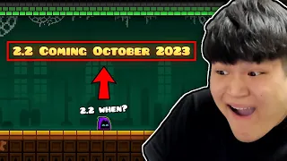 THE OFFICIAL 2.2 RELEASE DATE? (Reacting to 10th Geometry Dash Anniversary)
