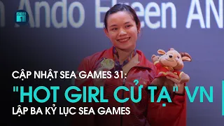 Cập nhật SEA Games 31: “Hot girl cử tạ” Việt Nam lập ba kỷ lục SEA Games | VTC1