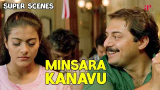 இது தான் அந்த சைகையா? | Minsara Kanavu Super Scenes | Arvind swamy | Kajol