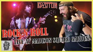 JIMMY PAGE!!! | Rock and Roll Live Video (Madison Square Garden 1973) Original Records | REACTIONS