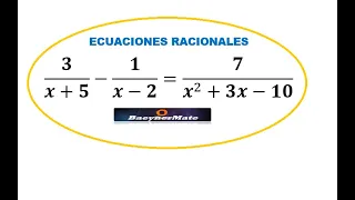 Ecuaciones Racionales. Ecuaciones Fraccionarias. ¿Cómo resolver ecuaciones fraccionarias desde cero?