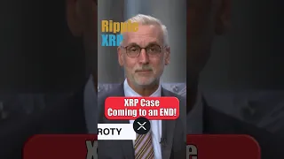 XRP Lawsuit Coming to an End - Stuart Alderoty, General Counsel, Ripple