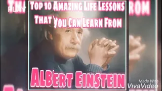 Amazing life lessons by Albert Einstein