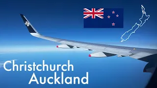 AIR NEW ZEALAND Christchurch to Auckland A320 Economy Class | Air New Zealand Flight Review