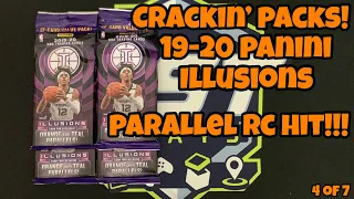 Opening More 2019-20 Panini Illusions Basketball Value Packs / Fat Packs (4x)