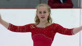 Daria PANENKOVA RUS  | Ladies Free Skating Riga 2017