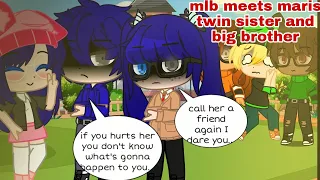 mlb meets maris twin sister and big brother • miraculous ladybug • brother and twin sister Au