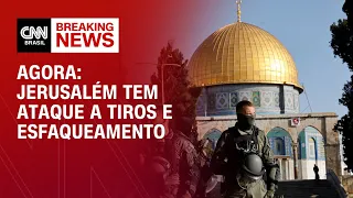 Agora: Jerusalém tem ataque a tiros e esfaqueamento | CNN NOVO DIA