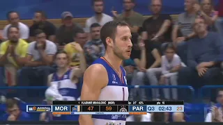 When ordinary 3-pointers are too easy for you (Mornar-Barsko zlato - Partizan Mozzart Bet, 24.10.22)