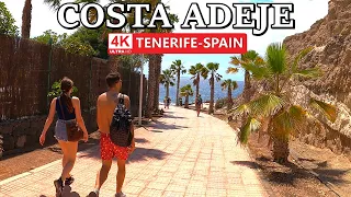 TENERIFE - COSTA ADEJE | What this Beautiful Place looks like Now? 🌞 4K Walk ● March 2024