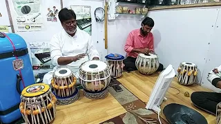 Prof. High Quality Tabla Jodi 1 Sheet H.M Cooper Bayan👌 To Laxminarayan ji From Bangalore 🇮🇳