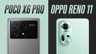 Oppo Reno 11 vs Poco X6 Pro | Full Comparison
