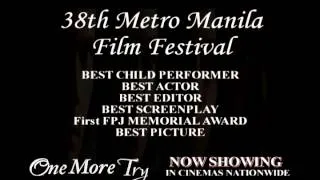 Multi-awarded movie!  #onemoretry @iamdongdante @iamangelicap @143redangel