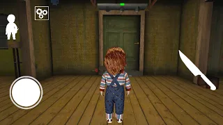 Playing As Chucky In Granny Chapter Two || Mod Menu Door Escape