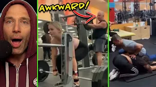 Reacting To The Most AWKWARD Gym Moments Of 2023!