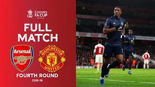 FULL MATCH | Arsenal v Manchester United | Emirates FA Cup Fourth Round 2018-19