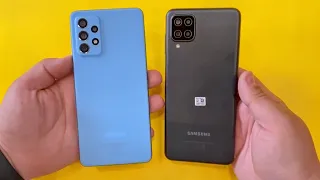 Samsung Galaxy A12 vs Samsung Galaxy A72