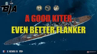 World of Warships- Henri IV; Pushing a Flank (254k Damage)