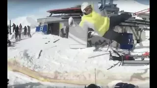 Ski lift accident: out of control in Gudauri / Georgia