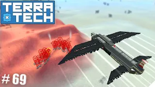 TerraTech прохождение серия-69 | Рагромил вражескую армию на бомбардировщике