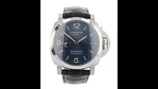 Panerai Luminor GMT Pre Owned Watch Ref PAM01033