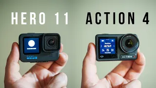 DJI Osmo Action 4 vs GoPro Hero 11 - ONE month later