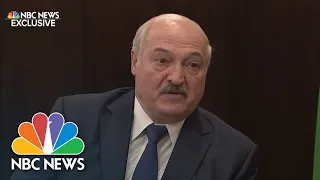 Belarusian President Warns Against Crossing Putin's 'Red Lines'