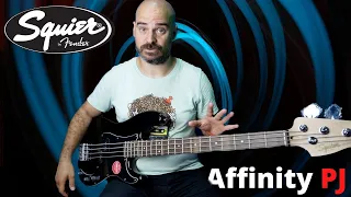 Squier Affinity Precision PJ. The typical one in the Squier packs.