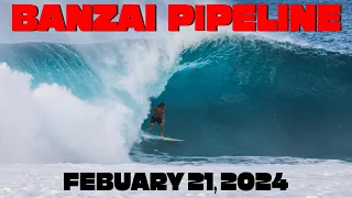 Surfing PERFECT PIPELINE (4K Raw) Best Rides Of The Day