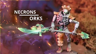 Necrons vs Orks - ORKTOBER - A 10th Edition Warhammer 40k Battle Report