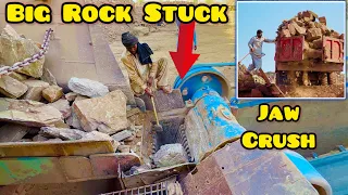 "Rock Crusher Machine: Jaw Crusher in Action"Profect Asmr Qurray crushing ! #stonecrusher #asmr